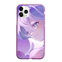 Чехол iPhone 11 Pro матовый Honkai Star Rail Robin, цвет: 3D-фиолетовый