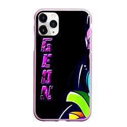 Чехол iPhone 11 Pro матовый Geon Enduro graffitti