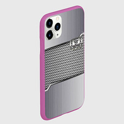 Чехол iPhone 11 Pro матовый Honda metal steel, цвет: 3D-фиолетовый — фото 2