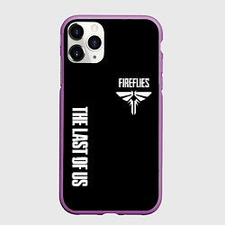 Чехол iPhone 11 Pro матовый Одни из нас логотип, цвет: 3D-фиолетовый