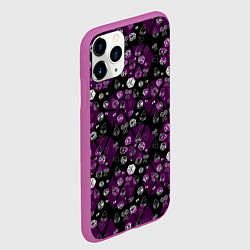 Чехол iPhone 11 Pro матовый Exo в фиолетовом, цвет: 3D-фиолетовый — фото 2