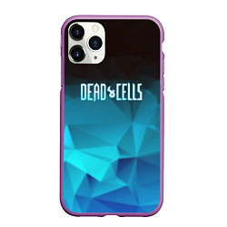 Чехол iPhone 11 Pro матовый Dead cells абстрактный стиль, цвет: 3D-фиолетовый