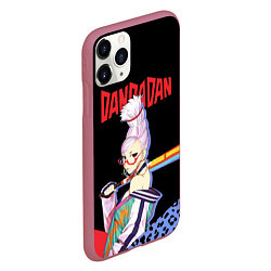 Чехол iPhone 11 Pro матовый Дандадан: Бабушка медиум, цвет: 3D-малиновый — фото 2