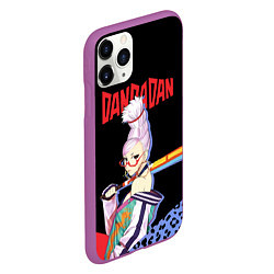 Чехол iPhone 11 Pro матовый Дандадан: Бабушка медиум, цвет: 3D-фиолетовый — фото 2