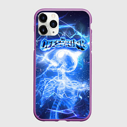 Чехол iPhone 11 Pro матовый Supercharged - The offspring, цвет: 3D-фиолетовый