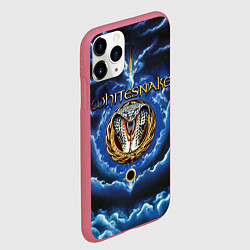 Чехол iPhone 11 Pro матовый Whitesnake музыкальная группа, цвет: 3D-малиновый — фото 2