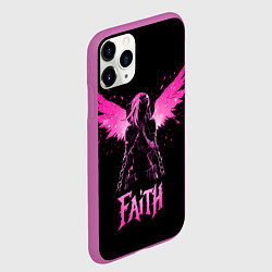 Чехол iPhone 11 Pro матовый Jinx faith - Arcane, цвет: 3D-фиолетовый — фото 2