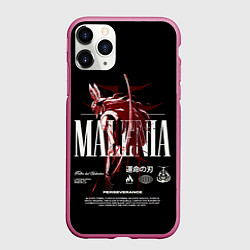 Чехол iPhone 11 Pro матовый Прекрасная Маления - Elden Ring, цвет: 3D-малиновый