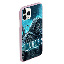 Чехол iPhone 11 Pro матовый S t a l k e r 2 heart of Chornobyl, цвет: 3D-розовый — фото 2