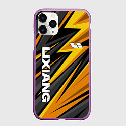 Чехол iPhone 11 Pro матовый Lixiang- gold edition, цвет: 3D-фиолетовый