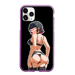 Чехол iPhone 11 Pro матовый Sexy Ellen Joe - Zenless zone zero, цвет: 3D-фиолетовый