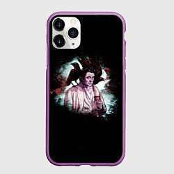 Чехол iPhone 11 Pro матовый Wednesday, цвет: 3D-фиолетовый