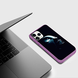 Чехол iPhone 11 Pro матовый Воспоминания Дарта вейдера, цвет: 3D-фиолетовый — фото 2