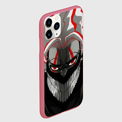 Чехол iPhone 11 Pro матовый Dandadan: Okarun, цвет: 3D-малиновый — фото 2