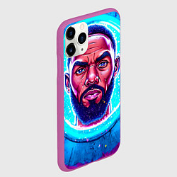 Чехол iPhone 11 Pro матовый Эндрю Уиггинс, цвет: 3D-фиолетовый — фото 2