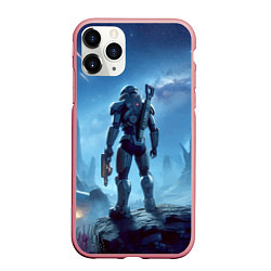 Чехол iPhone 11 Pro матовый Mass Effect - ai art fantasy, цвет: 3D-баблгам