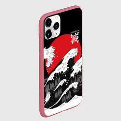 Чехол iPhone 11 Pro матовый Корпус бойни демонов - Kisatsutai, цвет: 3D-малиновый — фото 2