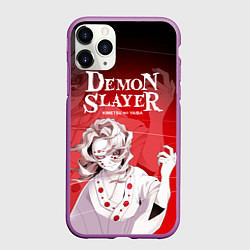 Чехол iPhone 11 Pro матовый Гора Натагумо - демон паук, цвет: 3D-фиолетовый
