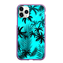 Чехол iPhone 11 Pro матовый GTA костюм Томми, цвет: 3D-фиолетовый