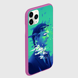 Чехол iPhone 11 Pro матовый Марк Скаут - Разделение, цвет: 3D-фиолетовый — фото 2