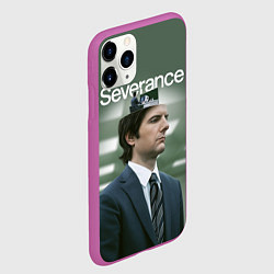 Чехол iPhone 11 Pro матовый Mark Severance, цвет: 3D-фиолетовый — фото 2