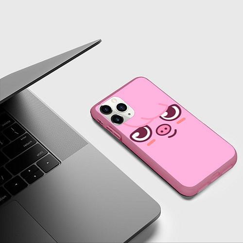 Чехол iPhone 11 Pro матовый Dwaekki skzoo / 3D-Малиновый – фото 3
