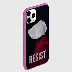 Чехол iPhone 11 Pro матовый Сопротивляться - Рассказ служанки, цвет: 3D-фиолетовый — фото 2