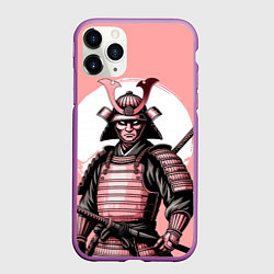 Чехол iPhone 11 Pro матовый Древний самурай
