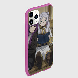 Чехол iPhone 11 Pro матовый Фрирен вместе с Ферн, цвет: 3D-фиолетовый — фото 2