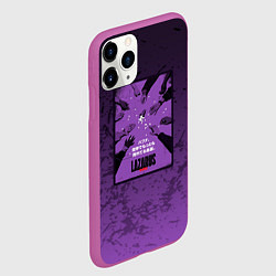 Чехол iPhone 11 Pro матовый Lazarus: Violet Pattern, цвет: 3D-фиолетовый — фото 2
