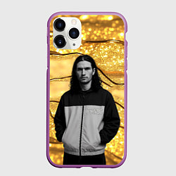 Чехол iPhone 11 Pro матовый Bones в спортивках