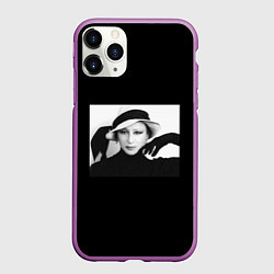 Чехол iPhone 11 Pro матовый Maya Plisetskaya, цвет: 3D-фиолетовый