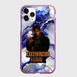 Чехол iPhone 11 Pro матовый XXXTentacion gangster, цвет: 3D-фиолетовый