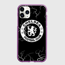 Чехол iPhone 11 Pro матовый Chelsea storm