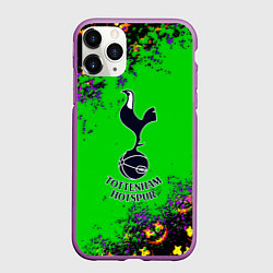 Чехол iPhone 11 Pro матовый Тоттенхэм Хотспур хеллоуин, цвет: 3D-фиолетовый