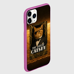 Чехол iPhone 11 Pro матовый Великий Кэтсби, цвет: 3D-фиолетовый — фото 2