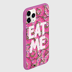 Чехол iPhone 11 Pro матовый Eat me, Homer, цвет: 3D-фиолетовый — фото 2