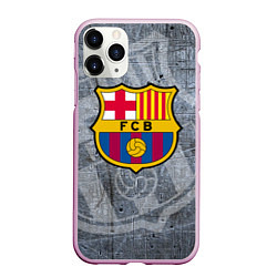 Чехол iPhone 11 Pro матовый Barcelona, цвет: 3D-розовый