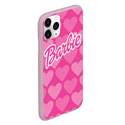 Чехол iPhone 11 Pro матовый Barbie, цвет: 3D-розовый — фото 2