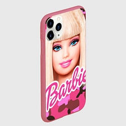Чехол iPhone 11 Pro матовый Барби, цвет: 3D-малиновый — фото 2