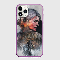 Чехол iPhone 11 Pro матовый Девушки Ведьмака, цвет: 3D-фиолетовый