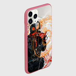 Чехол iPhone 11 Pro матовый Counter-Strike: SWAT, цвет: 3D-малиновый — фото 2