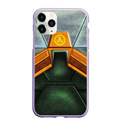 Чехол iPhone 11 Pro матовый Gordon Freeman: Costume, цвет: 3D-светло-сиреневый