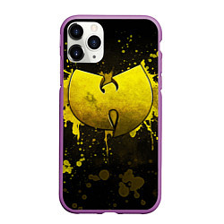 Чехол iPhone 11 Pro матовый Wu-Tang Clan: Yellow, цвет: 3D-фиолетовый