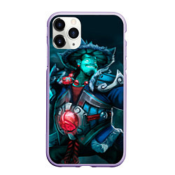 Чехол iPhone 11 Pro матовый Storm Spirit, цвет: 3D-светло-сиреневый