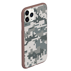 Чехол iPhone 11 Pro матовый Камуфляж, цвет: 3D-коричневый — фото 2