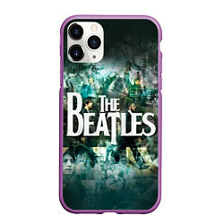 Чехол iPhone 11 Pro матовый The Beatles Stories, цвет: 3D-фиолетовый
