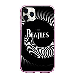 Чехол iPhone 11 Pro матовый The Beatles: Stereo Type, цвет: 3D-розовый