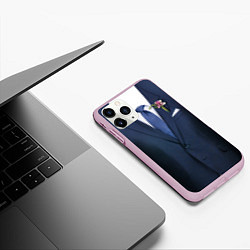 Чехол iPhone 11 Pro матовый Жених, цвет: 3D-розовый — фото 2
