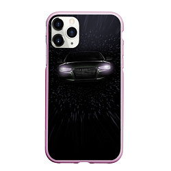 Чехол iPhone 11 Pro матовый Audi, цвет: 3D-розовый